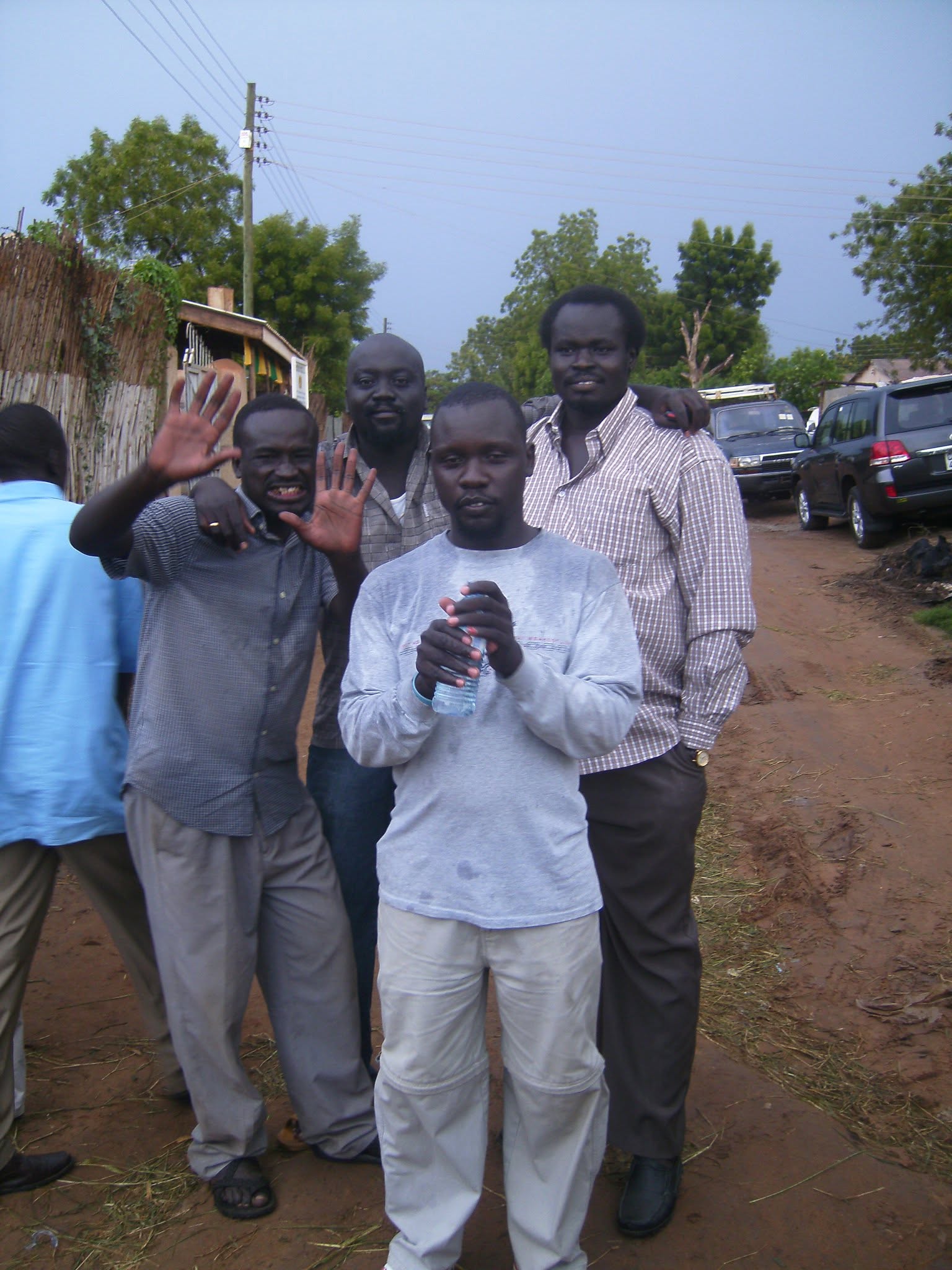 Furu, Labanese, Dusman and an unidentified person together