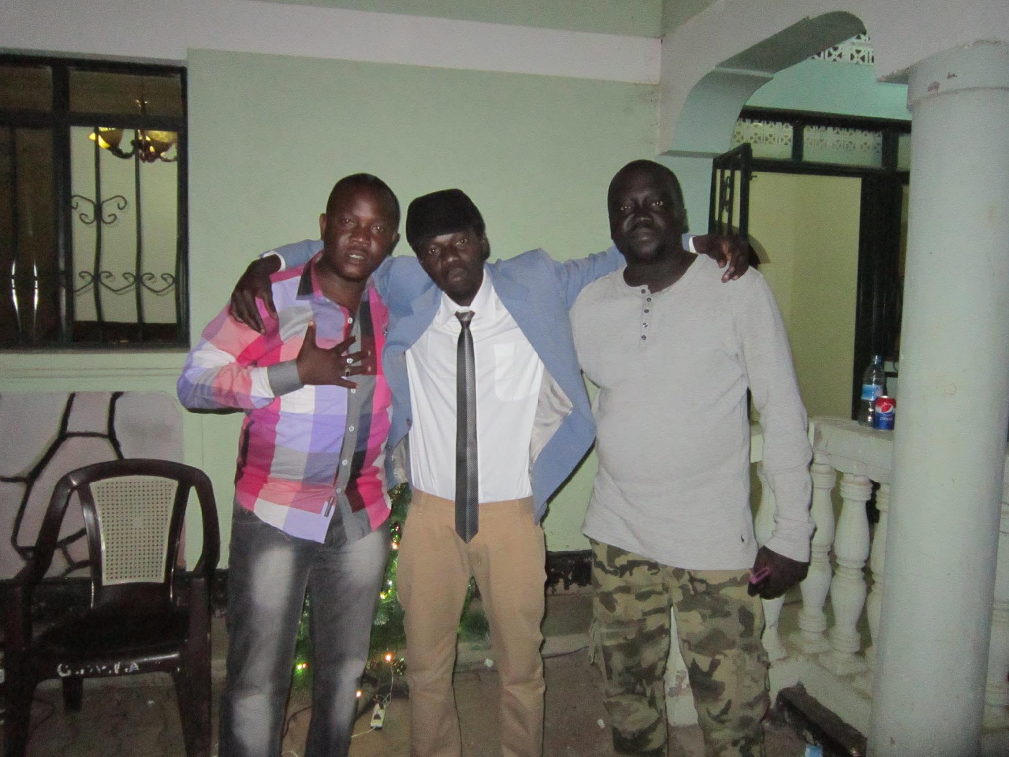 Labana during his wedding celebration in Juba in 2012